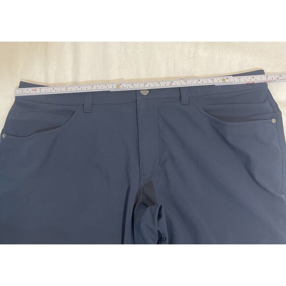 Lululemon Pants Mens 36 X 33 Blue ABC Classic Warpstreme LM5426S Chino Travel - Picture 10 of 13